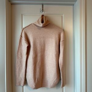 GAP Women’s Peach Turtleneck Sweater